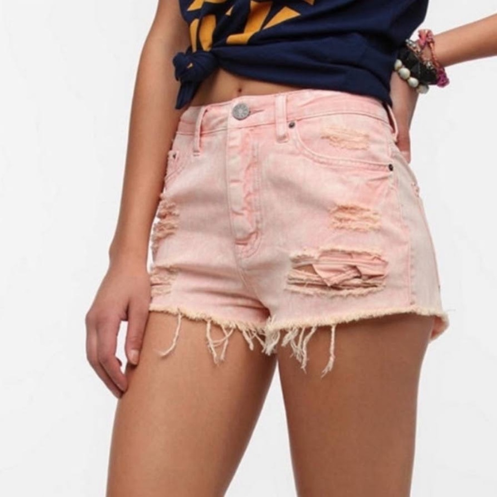 Distressed BDG Shorts